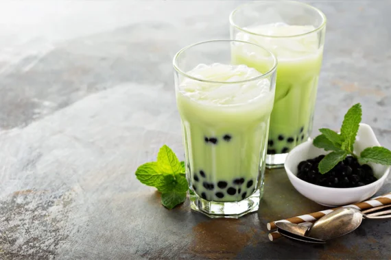 Mint Bubble Tea