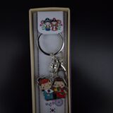 Geleneksel Kore Desenli Anahtarlık(Koreli Soylu ve Sanatçı Kadın)